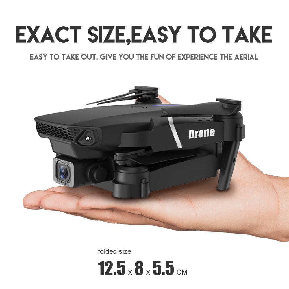 RC Drone 4K Professinal With 1080P Wide Angle HD Camera Foldable RC Helicopter