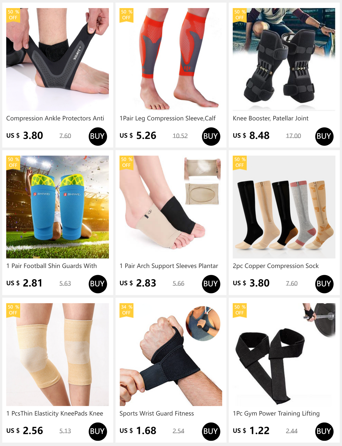 Universal Ankle Support Protection Gym Running Protection Foot Bandage Elastic Ankle Brace Guard Sport Fitness Brace Support