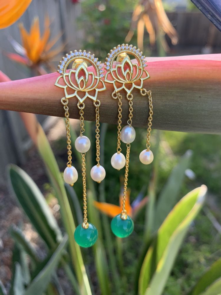 Padma- Purity:Grace:Abundance (Sterling Silver Gold vermeil)
