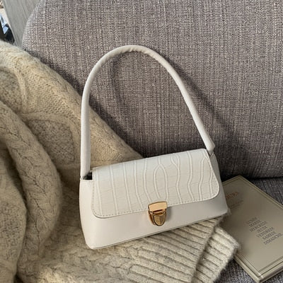 Solid Color PU Leather Handbags For Women 2019 Shoulder Bag Female Small Elegant Totes Lady Handbag Luxury Hand Bag