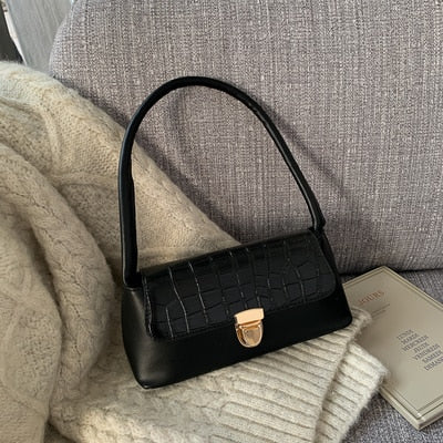 Solid Color PU Leather Handbags For Women 2019 Shoulder Bag Female Small Elegant Totes Lady Handbag Luxury Hand Bag